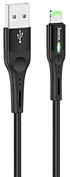 Кабель Hoco S24 Celestial USB-A - Lightning 12w 2.4a 1м cable Black - фото Кабель Hoco S24 Celestial USB-A - Lightning 12w 2.4a 1м cable Black