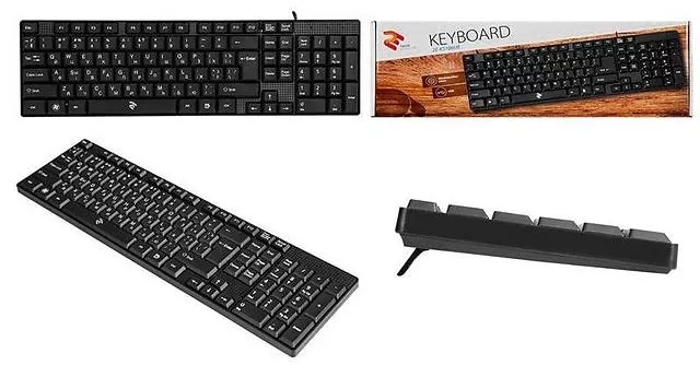 Клавиатура 2E KS 106 USB (2E-KS106UB) Black - фото 2