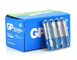 Батарейки GP AAA (R03) PowerPlus Carbon-Zinc (24C-IS4) SHRINK 4шт