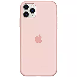Чохол Silicone Case Full для Apple iPhone 11 Pro Pink Sand