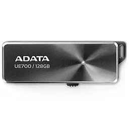 Флешка ADATA 128GB UE700 USB 3.1 (AUE700-128G-CBK) Black - фото Флешка ADATA 128GB UE700 USB 3.1 (AUE700-128G-CBK) Black