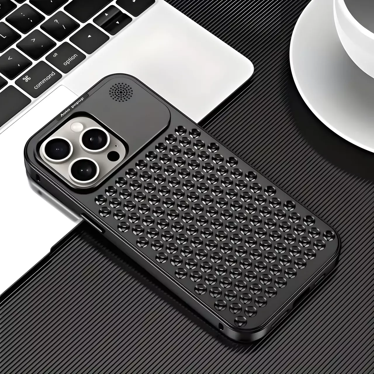 Чехол 1TOUCH Aluminium Case для Apple iPhone 14 Pro Black - фото 3