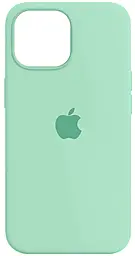 {"ru": "Чехол", "uk": "Чохол"} Silicone Case Full для Apple iPhone 15 Pro Max Fresh Green