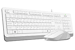Комплект (клавиатура+мышка) A4Tech Fstyler проводной USB White (F1010)