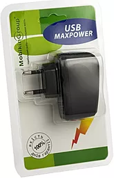Сетевое зарядное устройство  Maxpower Max Power 1000mAh Black - миниатюра 2