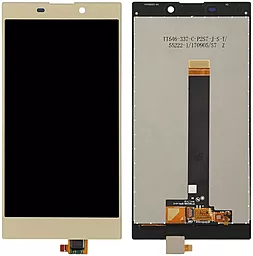 Дисплей Sony Xperia L2 (H3311, H3321, H4311, H4331) с тачскрином, Gold