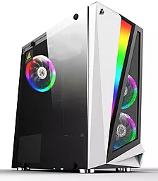 Корпус для комп'ютера 1stPlayer R5-3R1-WH Color LED (R5-3R1-WH) White