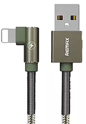 USB Кабель Remax Ranger Lightning Dark Green (RC-119i)