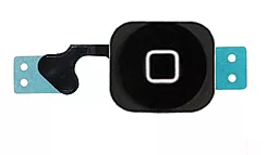 Шлейф iPhone 5 з кнопкою Home Original Black - фото Шлейф iPhone 5 з кнопкою Home Original Black