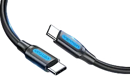 Кабель Vention USB Type-C - Type-C 100w 5a 1.5м PD cable Black (COTBG) - миниатюра 3