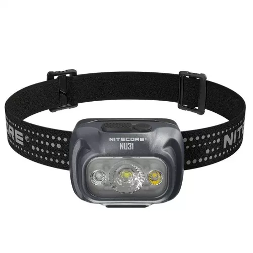 Налобный фонарик Nitecore NU31 (аккумуляторный) Серый (6-1504_grey) - фото 1