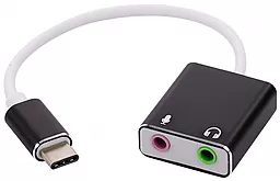 Кабель (шлейф) EasyLife HIFI Magic Voice7.1CH USB Type-C Sound card White