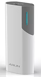 Повербанк Arun Y38 4000 mAh Silver - фото Повербанк Arun Y38 4000 mAh Silver