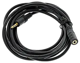 Аудио кабель EasyLife AUX mini Jack 3.5mm M/F cable 3 м black (YT-AUXGJ(M)/(M)-3.0-B)