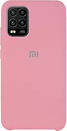 Чехол Epik Silicone Cover (AAA) Xiaomi Mi 10 Lite Light Pink