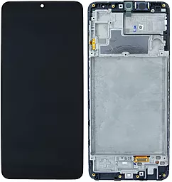 Дисплей Samsung Galaxy M22 M225 з тачскріном і рамкою, оригінал, Black
