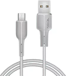 Кабель Ridea RC-M111 Prima USB-A - micro USB 15w 3a 1м cable White - фото Кабель Ridea RC-M111 Prima USB-A - micro USB 15w 3a 1м cable White