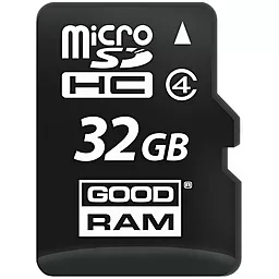 Карта памяти GooDRam microSDHC 32GB Class 4 + SD-адаптер (M40A-0320R11) - миниатюра 2