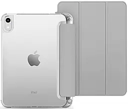 Чехол-книжка TPU Edge BeCover с креплением Apple Pencil для Apple iPad 10.9" 2022/2024, iPad 2025 11" Gray (708484) - фото Чехол-книжка TPU Edge BeCover с креплением Apple Pencil для Apple iPad 10.9" 2022/2024, iPad 2025 11" Gray (708484)