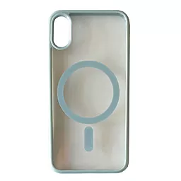 Чехол Epik Clear Color MagSafe Case Box для Apple iPhone XS Sierra Blue