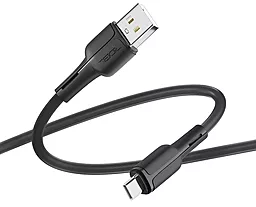 Кабель Ridea RC-CO10 CommonPro USB-A - Type-C 60w 3a 1м cable Black - фото Кабель Ridea RC-CO10 CommonPro USB-A - Type-C 60w 3a 1м cable Black