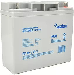 Акумуляторна батарея Merlion 12V 20 Ah AGM (GP12200L5)