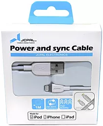 Кабель USB JCPAL Power and Sync Apple MFI Cable White (JCP6022) - миниатюра 6