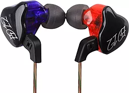 Наушники KZ ED12 Blue-Red - фото Наушники KZ ED12 Blue-Red