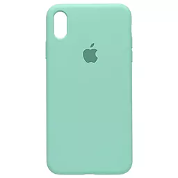 Чехол Silicone Case Full для Apple iPhone XS Max New Blue