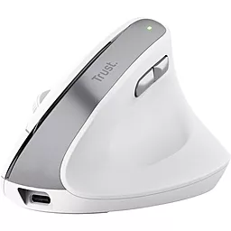 Комп'ютерна мишка Trust Bayo 2 Ergonomic Wireless White (25398) - фото Комп'ютерна мишка Trust Bayo 2 Ergonomic Wireless White (25398)