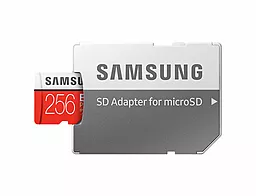 Карта пам'яті Samsung microSDXC 256GB Evo Plus Class 10 UHS-I U3 + SD-адаптер (MB-MC256GA/RU) - мініатюра 2