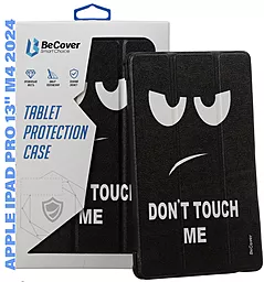 Чехол для планшета BeCover Smart Case для Apple iPad Pro 13" M4 2024 Don't Touch (711649) - фото Чехол для планшета BeCover Smart Case для Apple iPad Pro 13" M4 2024 Don't Touch (711649)