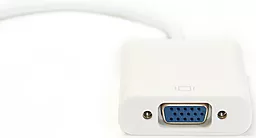 Відео перехідник (адаптер) PowerPlant mini DisplayPort (Thunderbolt) - VGA M-F 0.15m (KD00AS1281/CA911899) - мініатюра 2