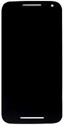 Дисплей Motorola Moto G3 (XT1540, XT1541, XT1548) з тачскріном і рамкою, Black