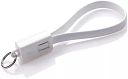 Кабель USB Vinga Short 0.2M Lightning Cable White - миниатюра 2