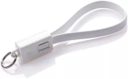 Кабель Vinga Short USB-A - Lightning 12w 2.4a 0.2м cable White - миниатюра 2 Кабель Vinga Short USB-A - Lightning 12w 2.4a 0.2м cable White - миниатюра 2