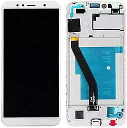 Дисплей Huawei Y6 2018, Y6 Prime 2018, Honor 7C 5.7, Honor 7A Pro с тачскрином и рамкой, оригинал, White - фото Дисплей Huawei Y6 2018, Y6 Prime 2018, Honor 7C 5.7, Honor 7A Pro с тачскрином и рамкой, оригинал, White