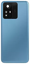 Задняя крышка корпуса Xiaomi Redmi Note 12S со стеклом камеры Ice Blue - фото Задняя крышка корпуса Xiaomi Redmi Note 12S со стеклом камеры Ice Blue