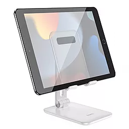 Настольный автодержатель Hoco HD1 Admire folding tablet desktop stand 4,7-10,5'' White