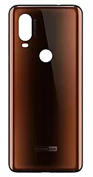 Задняя крышка корпуса Motorola One Vision XT1970 Original Bronze Gradient - фото Задняя крышка корпуса Motorola One Vision XT1970 Original Bronze Gradient