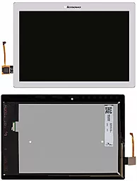 Дисплей для планшету Lenovo Tab 2 A10-70F, A10-70L + Touchscreen White