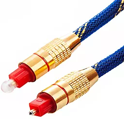 Оптический аудио кабель Voltronic OD6.0 мм Toslink M/M cable 3 м blue (YT-NBODSC-3.0) - фото Оптический аудио кабель Voltronic OD6.0 мм Toslink M/M cable 3 м blue (YT-NBODSC-3.0)