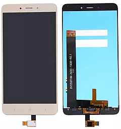 Дисплей Xiaomi Redmi Note 4 MediaTek з тачскріном, Gold