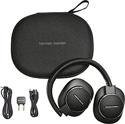 Наушники Harman Kardon FLY ANC Wireless Over-Ear NC Headphones Black (HKFLYANCBLK) - миниатюра 10
