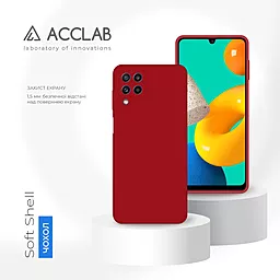 Чехол ACCLAB SoftShell для Samsung Galaxy M32 4G Red - миниатюра 4