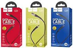 Кабель Hoco U39 Slender USB-A - micro USB 12w 2.4a 1.2м cable Red/Black - миниатюра 5 Кабель Hoco U39 Slender USB-A - micro USB 12w 2.4a 1.2м cable Red/Black - миниатюра 5