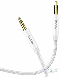 Аудио кабель Hoco UPA19 AUX mini Jack 3.5mm M/M Cable 2 м gray