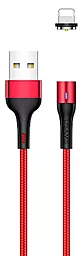 Кабель USB Usams U29 Magnetic Lightning Cable Red