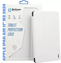 Чехол для планшета BeCover Smart Case для Apple iPad Air 11" M2 2024, M3 2025 White (711597) - фото Чехол для планшета BeCover Smart Case для Apple iPad Air 11" M2 2024, M3 2025 White (711597)