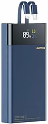 Повербанк Remax RPP-561 Riji II 22.5W 20000 mAh Blue - фото Повербанк Remax RPP-561 Riji II 22.5W 20000 mAh Blue